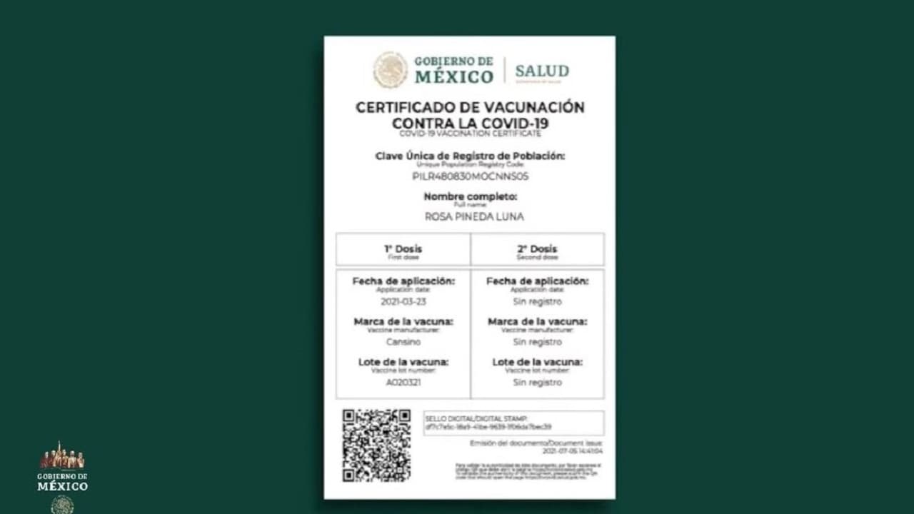 certificado