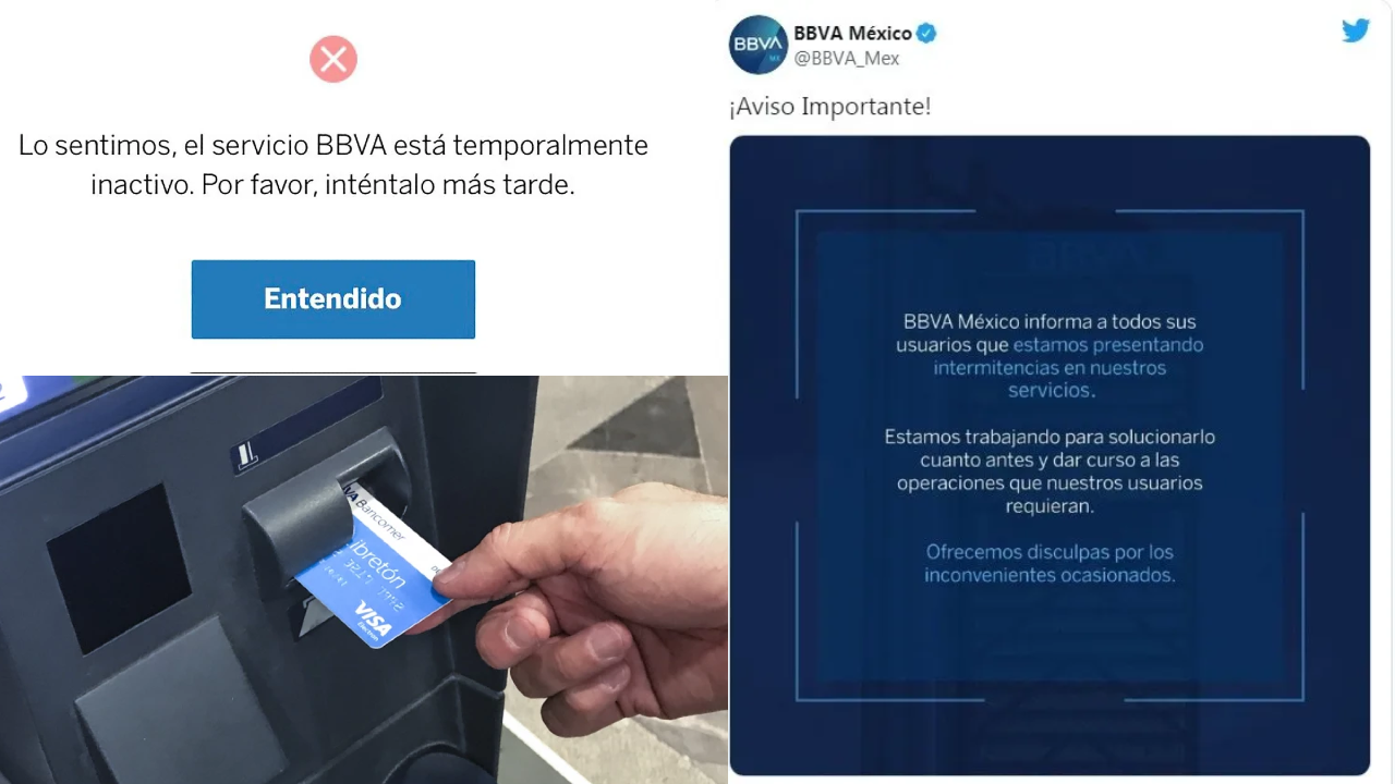 BBVA debe enviar informe de la falla en el sistema electrónico del pasado 12 de septiembre