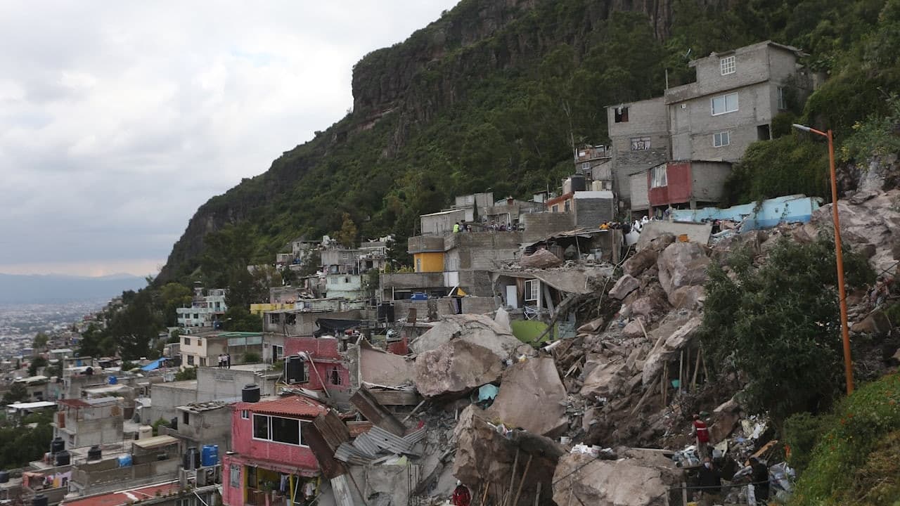 Alistan preparativos para demolición en Cerro del Chiquihuite