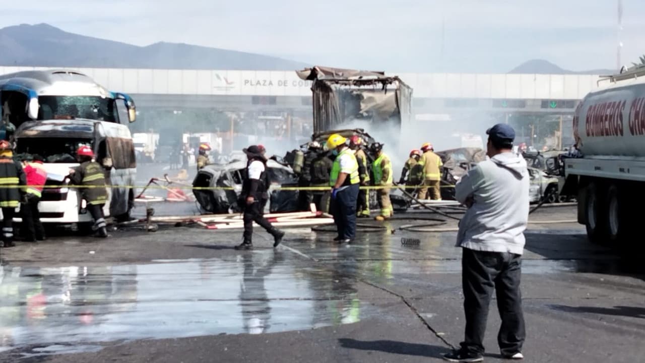 Identifican a víctimas del accidente en la México Puebla