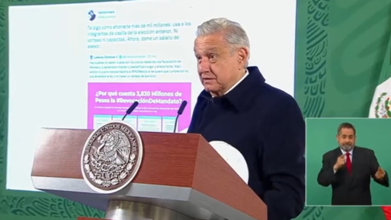 López Obrador pide a mexicanos cuidarse en estas fiestas