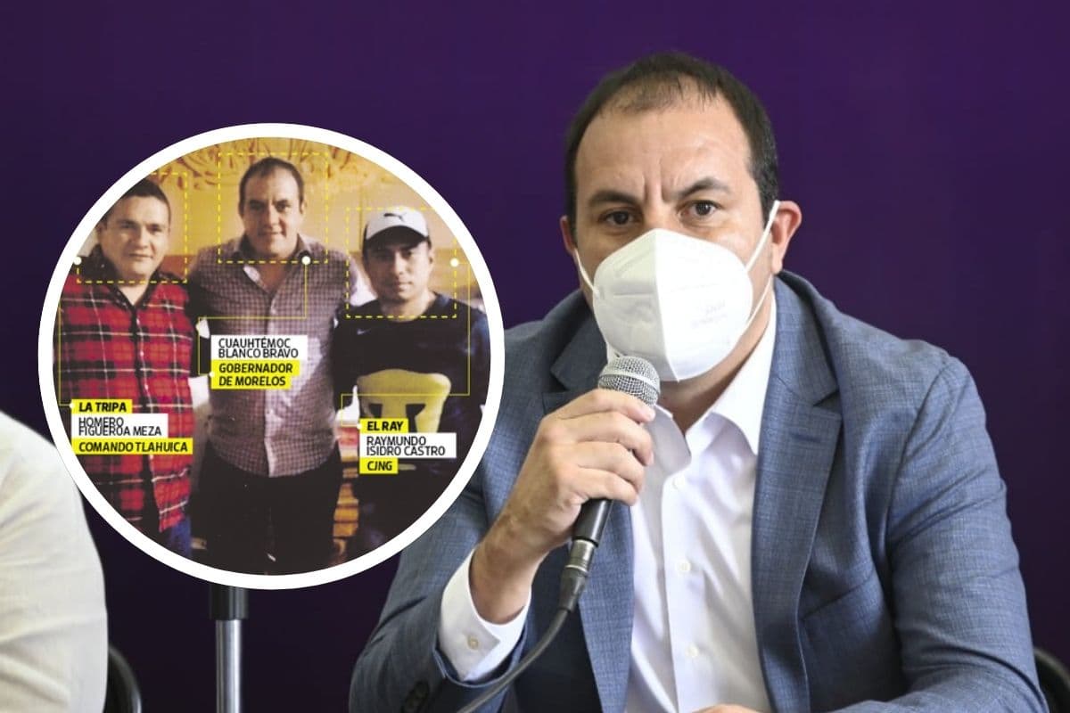 Cuauhtémoc Blanco se reunió con narco