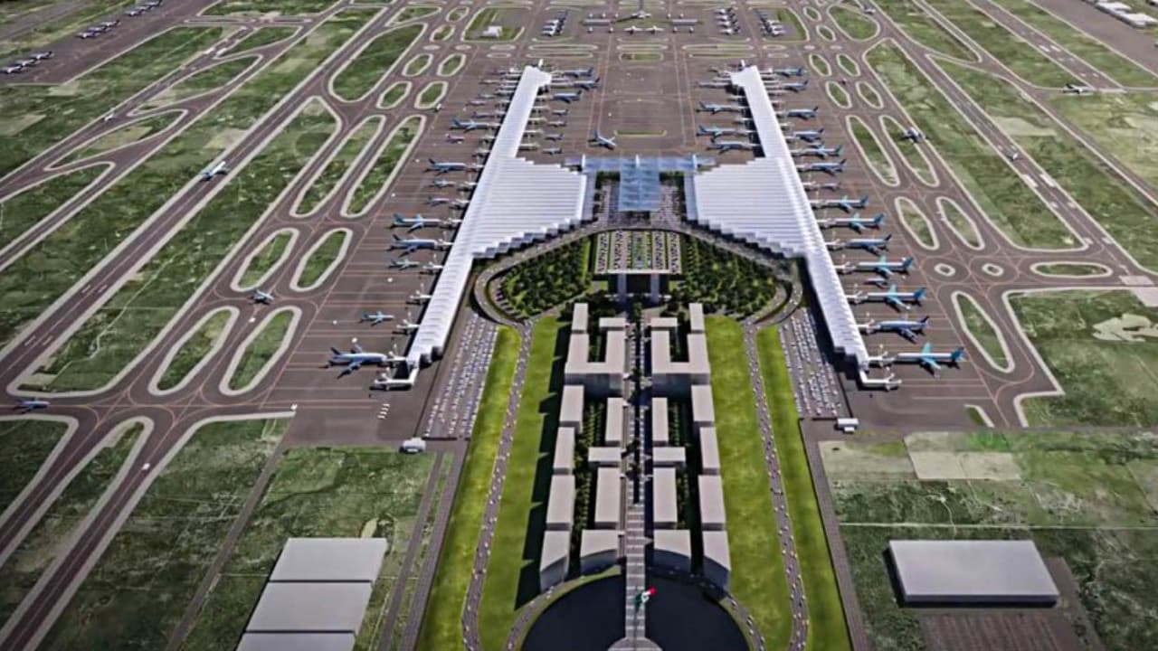Se reporta un avance del 87.6 % en el Aeropuerto Felipe Ángeles