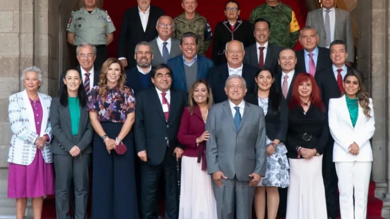 Gobernadores de Morena respaldan al presidente