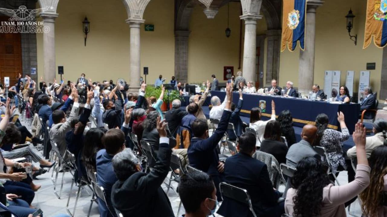 Consejo Universitario, aprueba Cuenta Anual 2021 se la UNAM