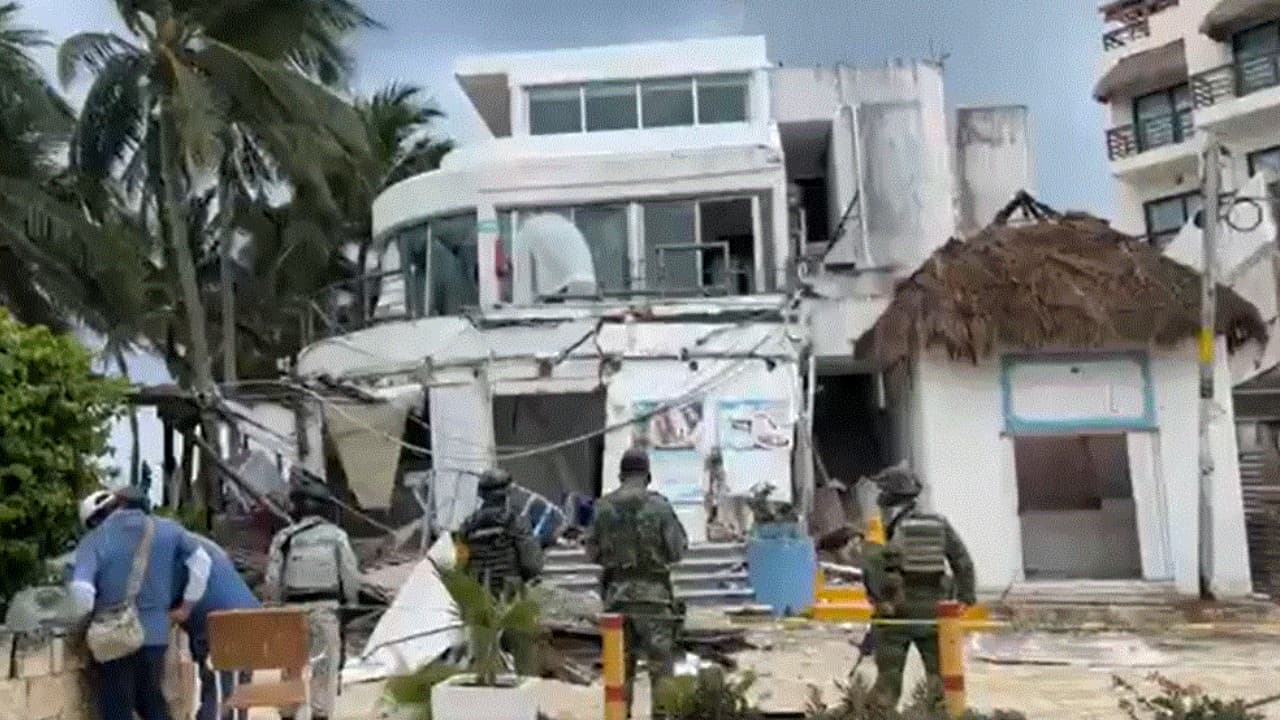 Muertos y lesionados dejo la explosión del restaurante Kool Beach en Playa del Carmen