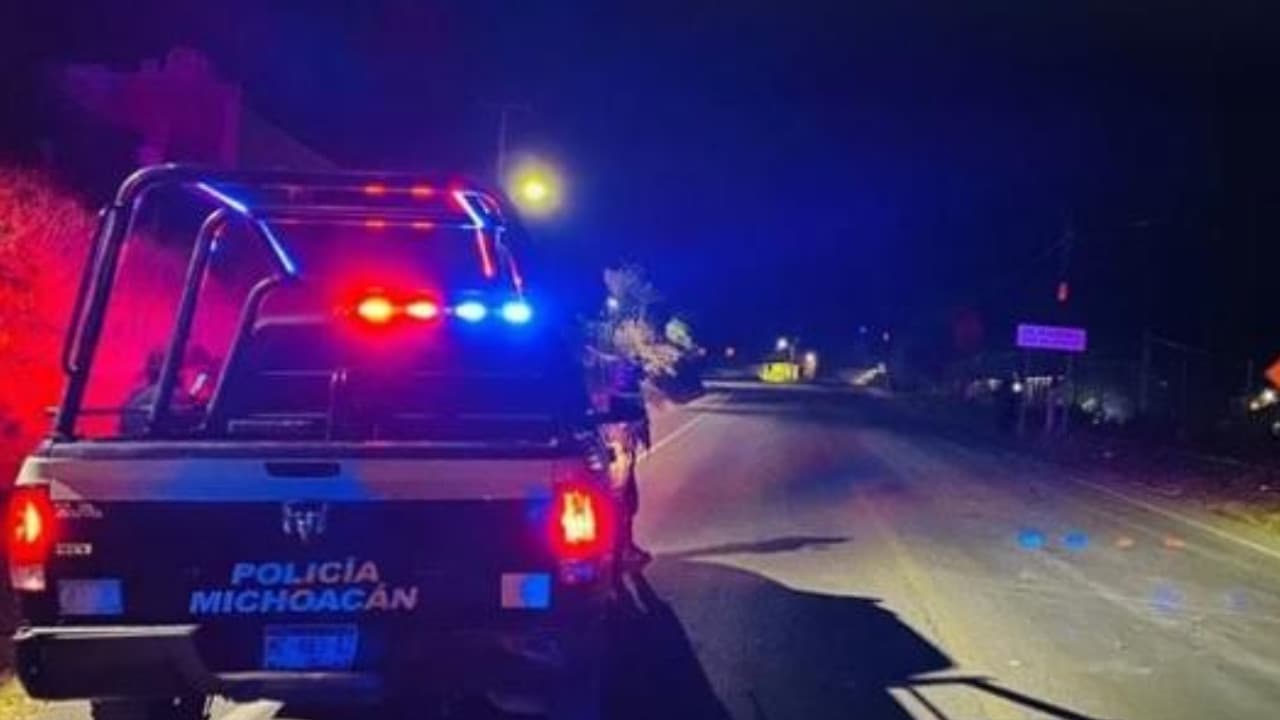 Tiroteo registrado el domingo por la noche en Zinapécuaro