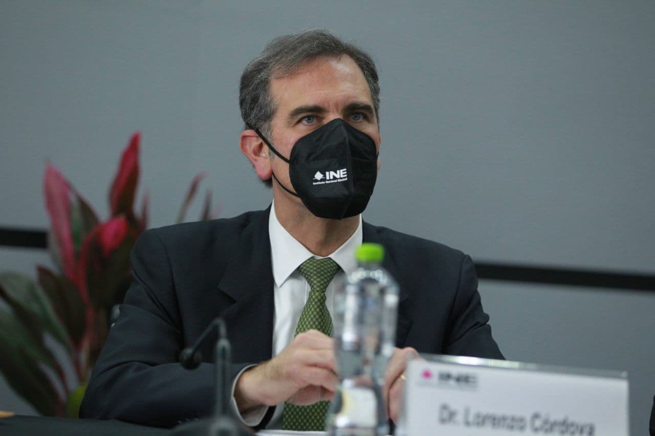 Lorenzo Córdova, Consejero Presidente del INE.