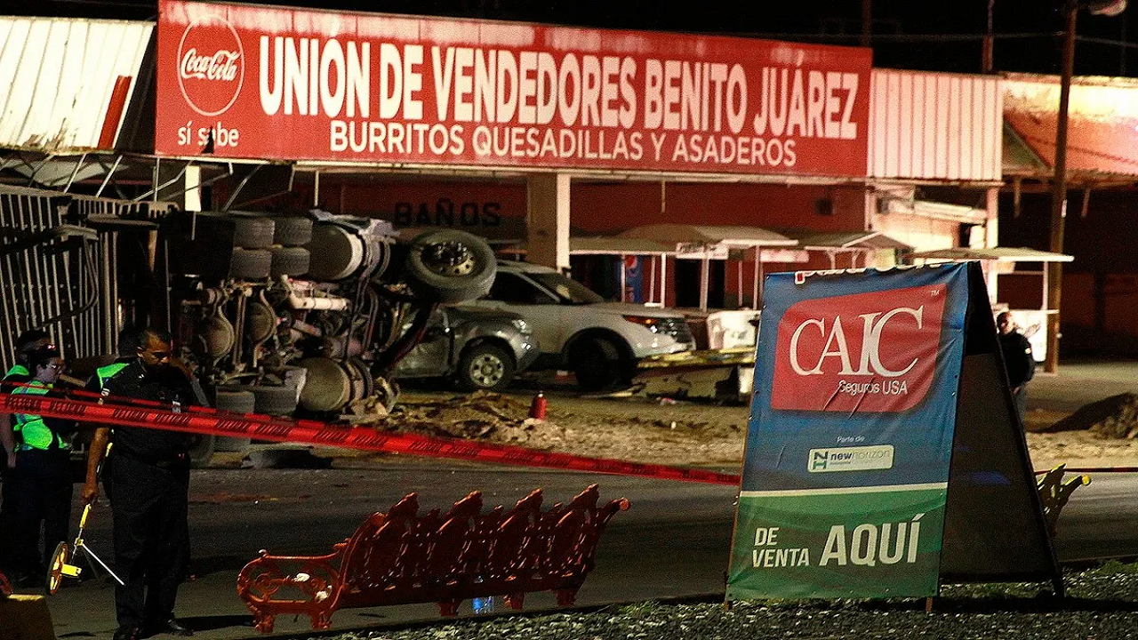 accidente en Villa Ahumada, Chihuahua