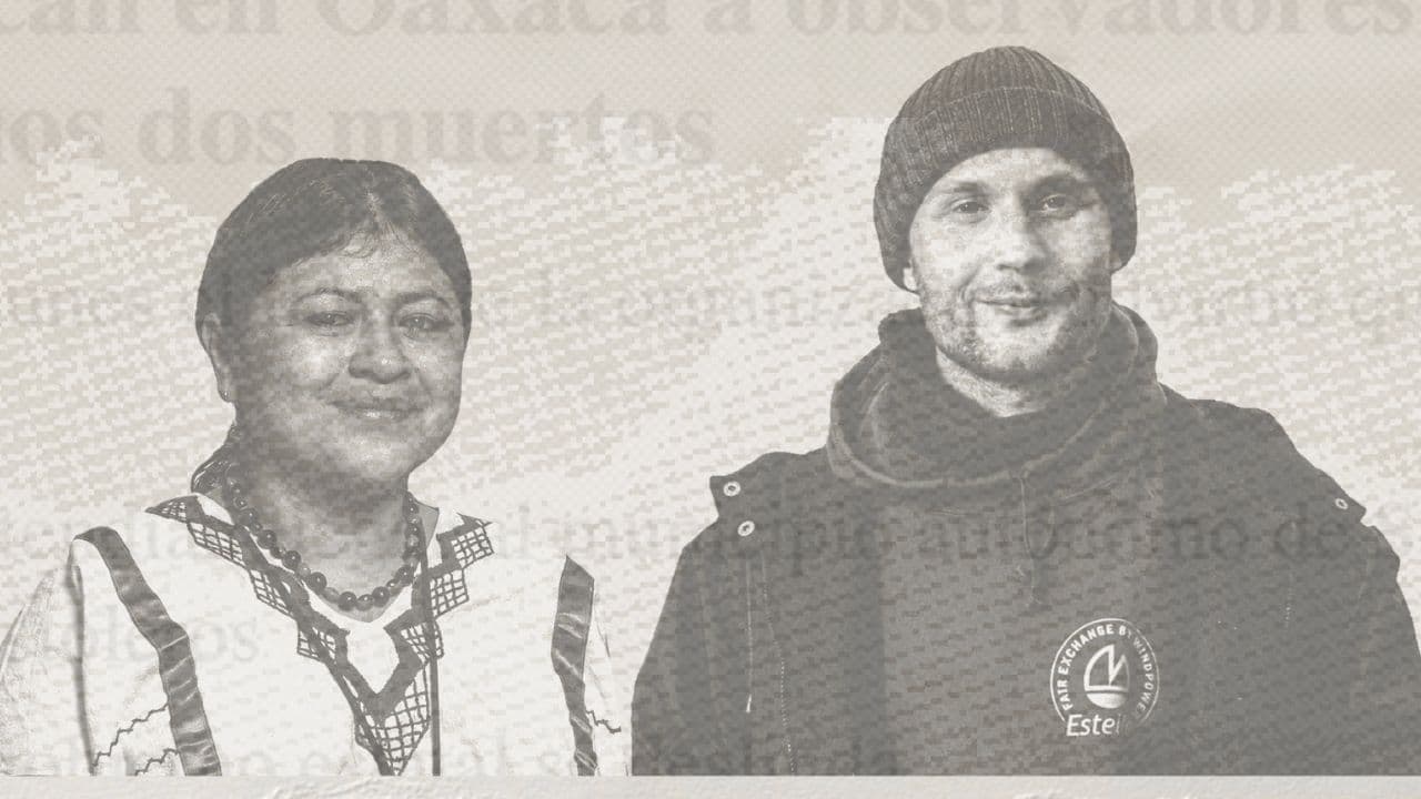 Bety Cariño y Jyri Jaakkola