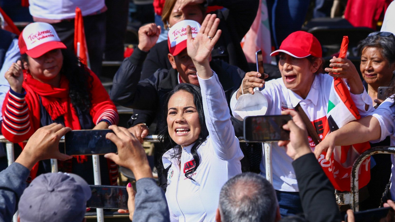 Alejandra del Moral, precandidata priista al Edo Mex. Foto: Cuartoscuro