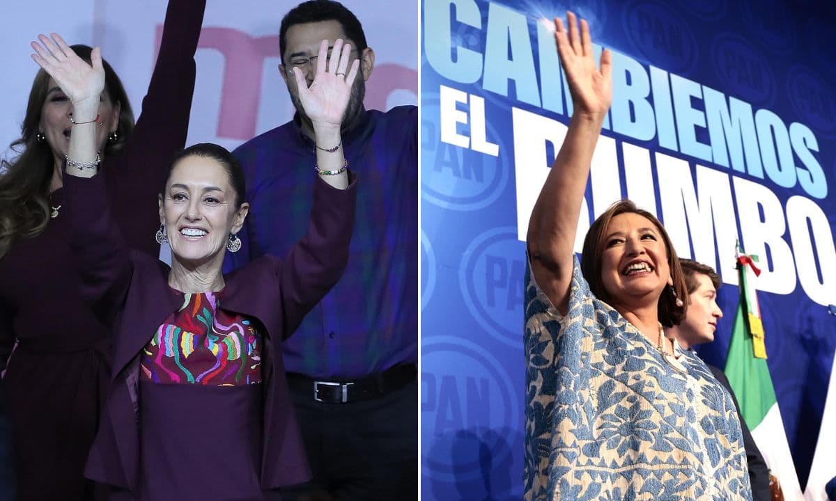 Sheinbaum de Morena aventaja a Xóchitl Gálvez