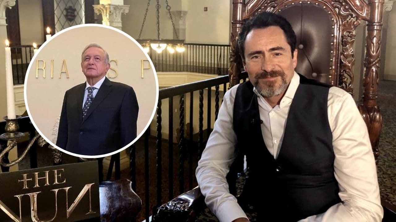 Demian Bichir y AMLO
