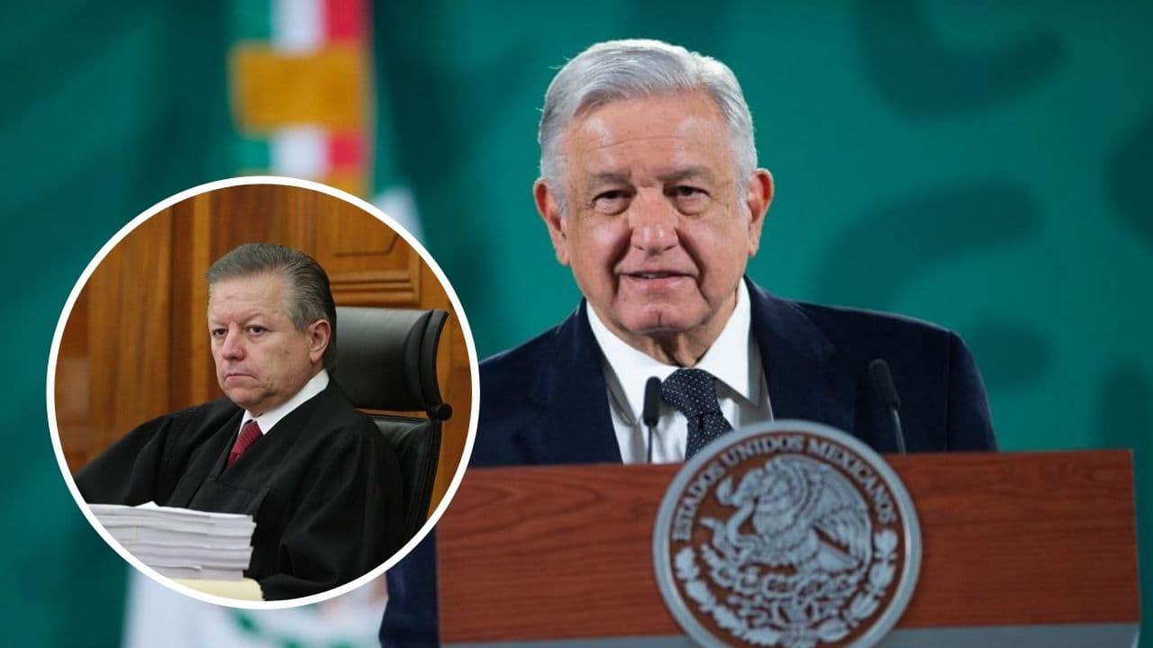 AMLO y Arturo Zaldívar