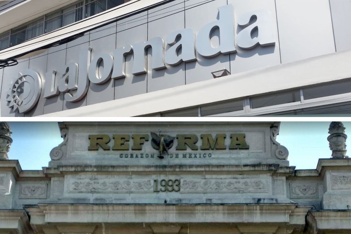 La Jornada vs Reforma