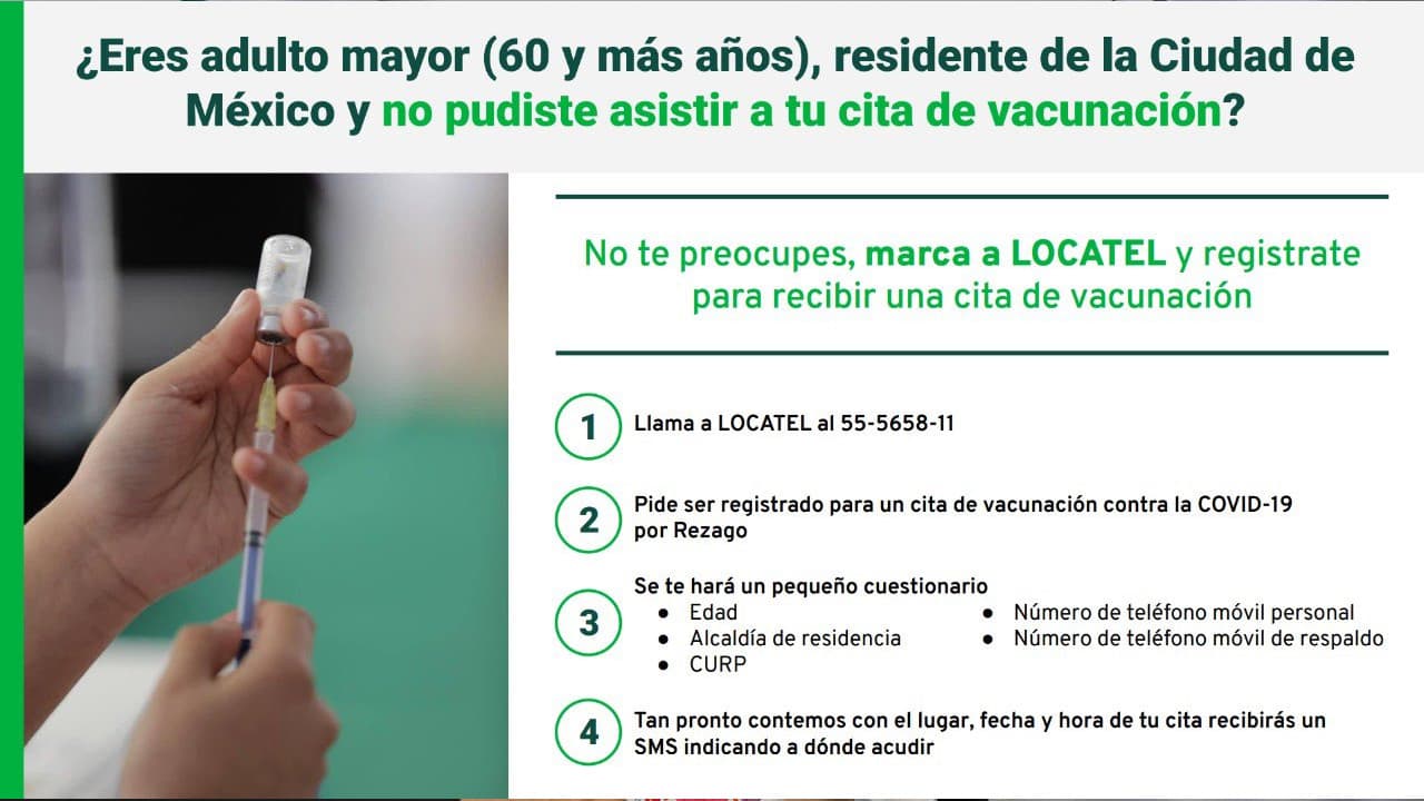 Solo 2 personas han tenido reacción alérgica a la vacuna covid en CDMX