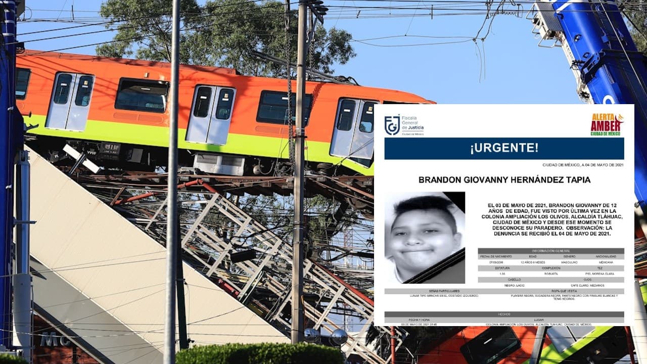 Brandon Giovanni, menor de 12 años, es hallado sin vida tras accidente del Metro