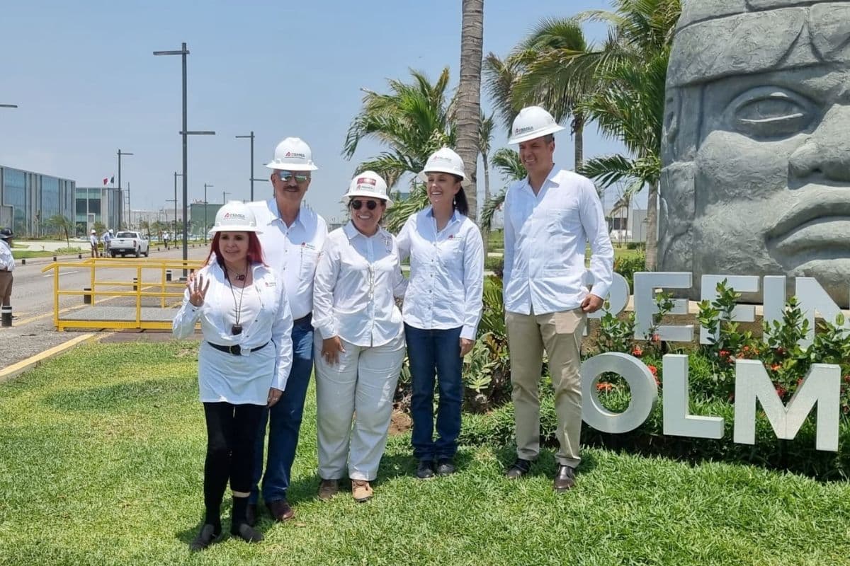 Claudia Sheinbaum visita Dos Bocas
