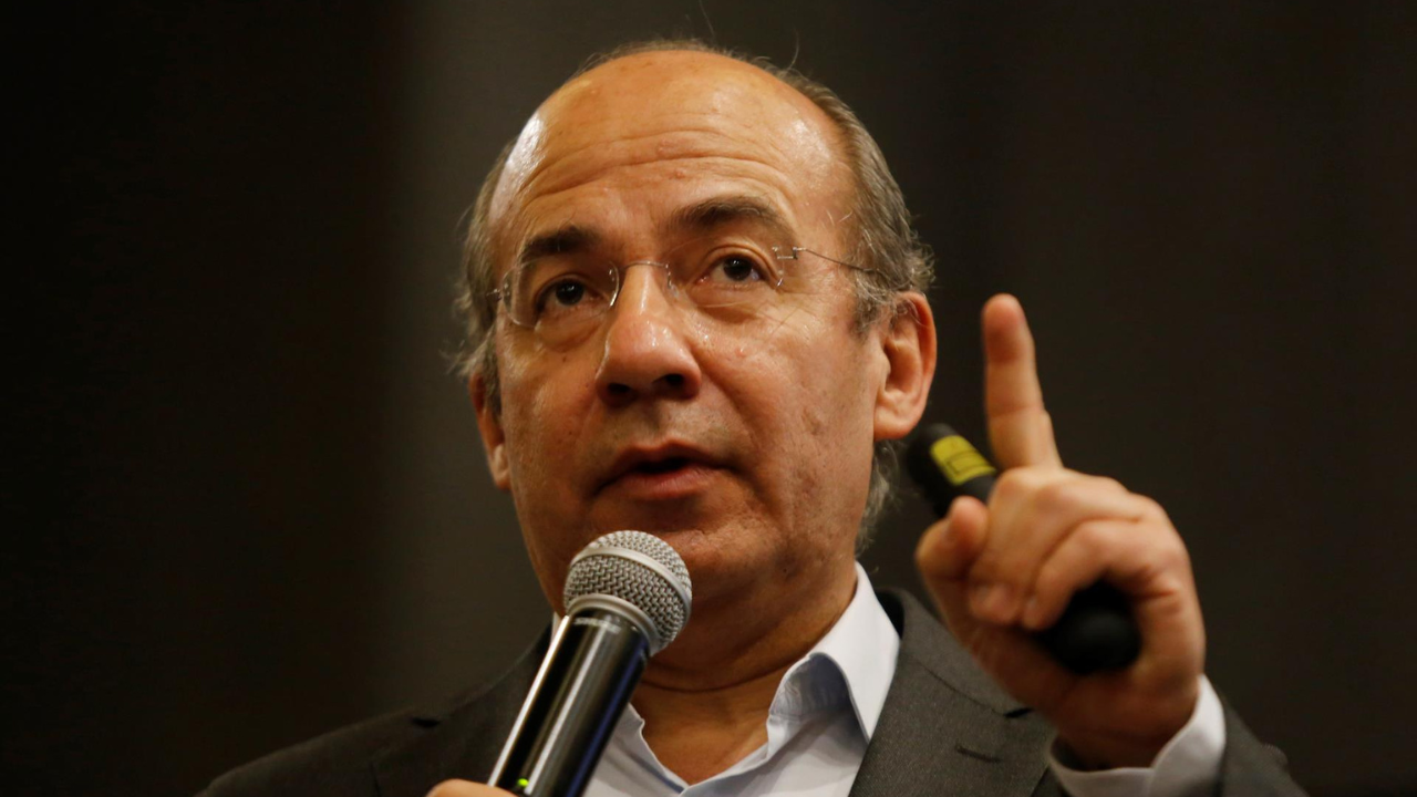 Felipe Calderón, expresidente de México. Foto. EFE