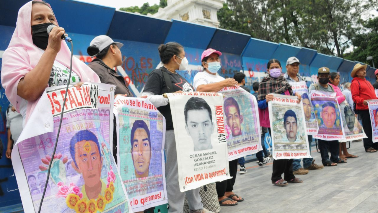 Normalistas de Ayotzinapa.